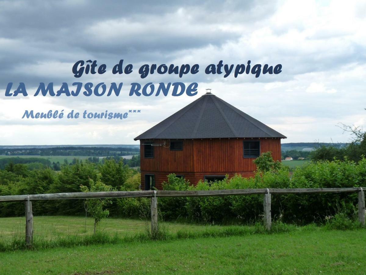 La Maison Ronde Et Ses 2 Cahutes Monthoiron Ngoại thất bức ảnh